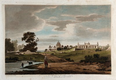 Una vista de Firozeabad de William Hodges