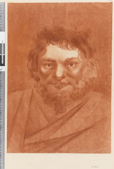 Página 19a Retrato de un nativo, 1768-75 de William Hodges