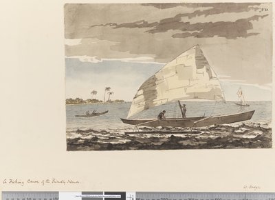 Página 21 Una canoa de pesca de las Islas Amistosas de William Hodges