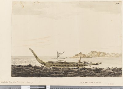 Página 25 Bahía Resolución en las Marquesas. 1774 de William Hodges