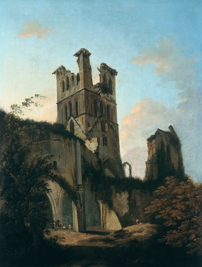 Ruinas de la Abadía de Llanthony de William Hodges