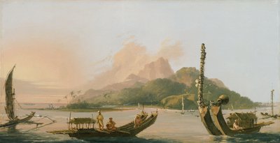 Tahití: Rumbo sureste 1773 de William Hodges