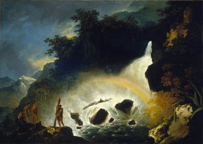 Cascada en Dusky Bay, abril de 1773 de William Hodges