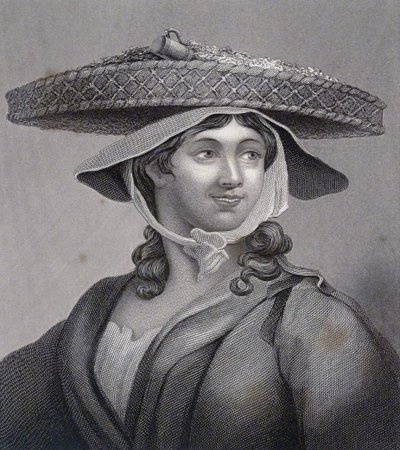 Una chica gamba de William Hogarth