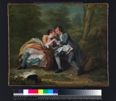 Después, c.1730-31 (óleo sobre lienzo) de William Hogarth