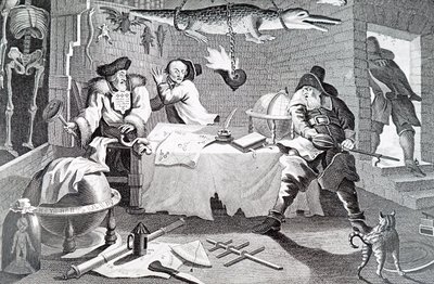 Una escena oculta de William Hogarth