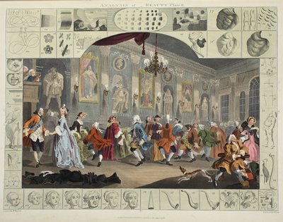 Análisis de la Belleza, Placa II, ilustración de 