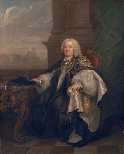 Benjamin Hoadly, Obispo de Winchester, 1742 de William Hogarth