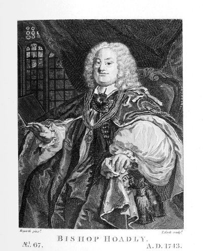 Obispo Hoadly por William Hogarth de William Hogarth