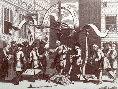 Niños espiando la naturaleza de William Hogarth