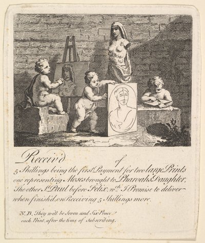 Niños espiando a la naturaleza de William Hogarth