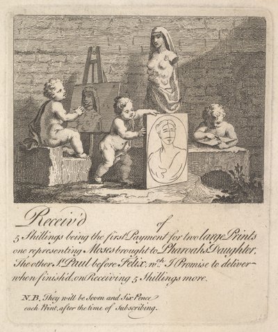 Niños espiando a la naturaleza de William Hogarth