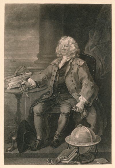Capitán Thomas Coram, 1740 de William Hogarth