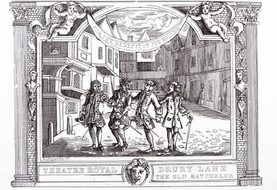 Comedia con el Médico Farsante en Beneficio del Autor de la Farsa de William Hogarth
