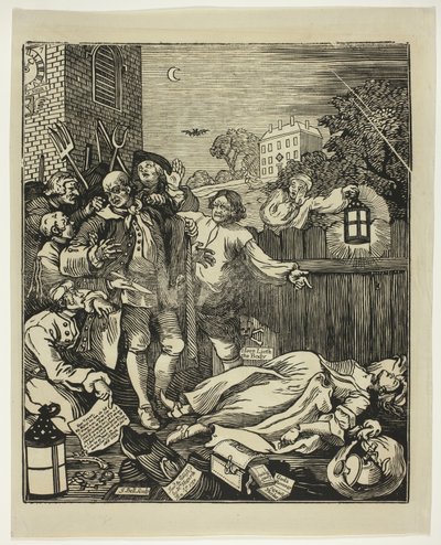 Crueldad en perfección de William Hogarth