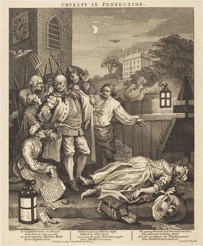 La crueldad en su perfección de William Hogarth
