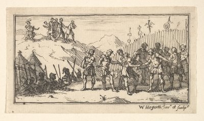 Decimación John Beaver, Castigos Militares Romanos, 1725, después de 1725 de William Hogarth
