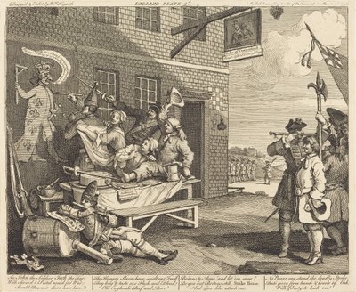 Inglaterra de William Hogarth