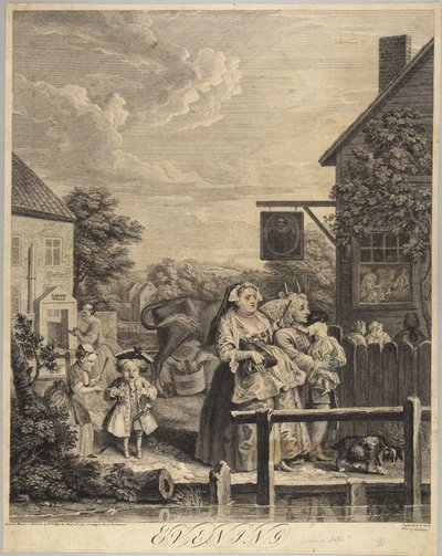 Atardecer de William Hogarth
