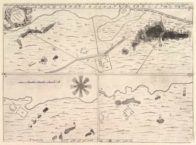 Fodina ferrea Danmorensis - Una mina de hierro danesa, Viajes de Aubry de La Mottraye de William Hogarth