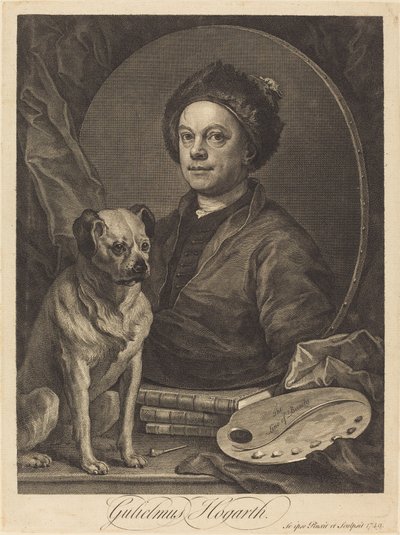 Gulielmus Hogarth de William Hogarth