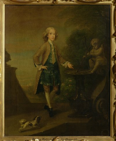 Horace Walpole, a los 10 años, 1727-8 de William Hogarth