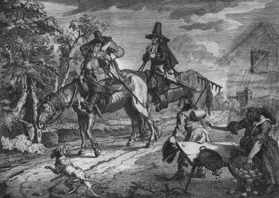 Hudibras sale, Lámina II, de 