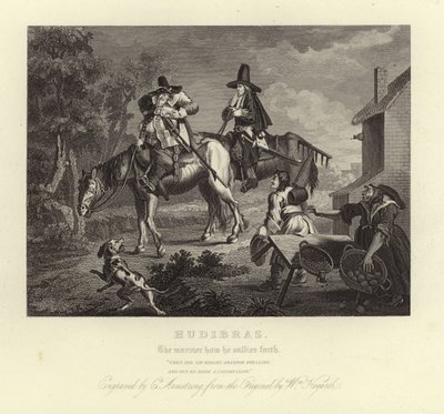Hudibras por Samuel Butler de William Hogarth
