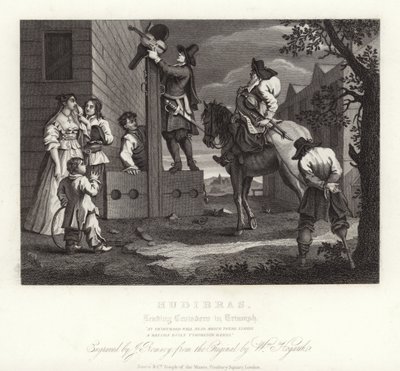 Hudibras por Samuel Butler de William Hogarth