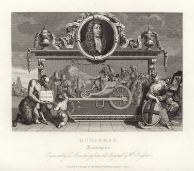 Hudibras por Samuel Butler de William Hogarth