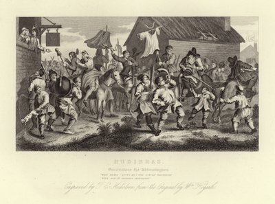 Hudibras por Samuel Butler de William Hogarth