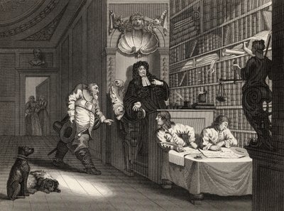 Hudibras con el abogado, de 