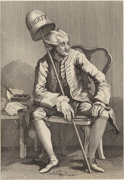 John Wilkes de William Hogarth