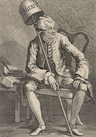 John Wilkes, Esq. de William Hogarth
