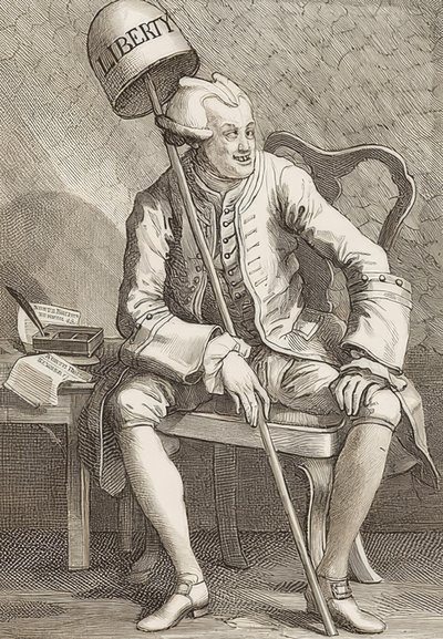 John Wilkes Esq. de William Hogarth
