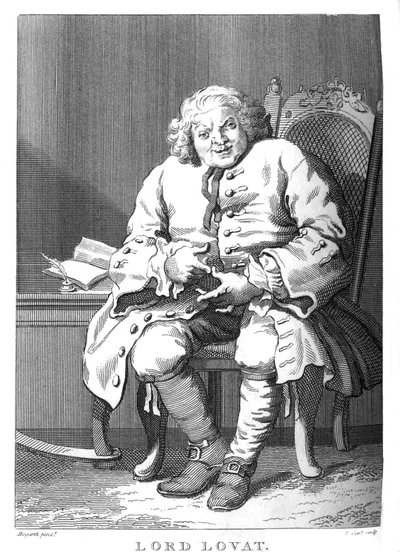 Lord Lovat por William Hogarth de William Hogarth