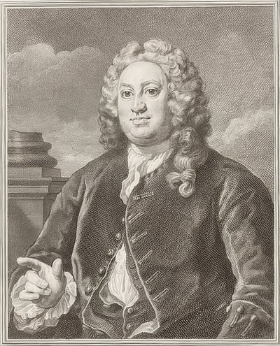 Martin Folkes de William Hogarth