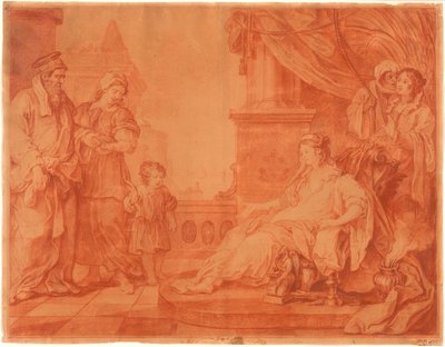 Moisés Llevado a la Hija del Faraón de William Hogarth