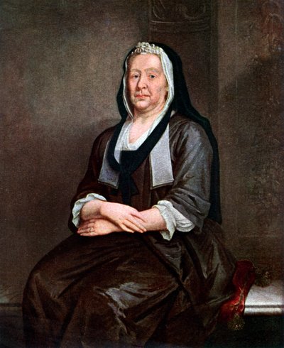 Sra. Richard Hogarth, la madre del artista, mediados del siglo XVIII 1901 de William Hogarth