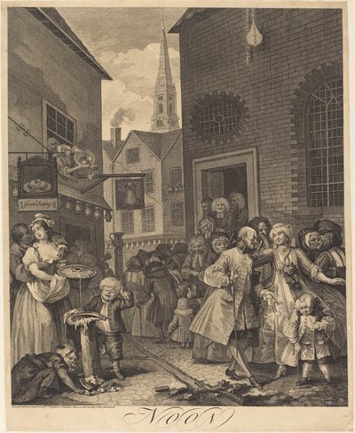 Mediodía de William Hogarth