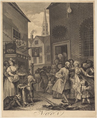 Mediodía de William Hogarth