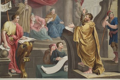Pablo ante Félix, ilustración de 