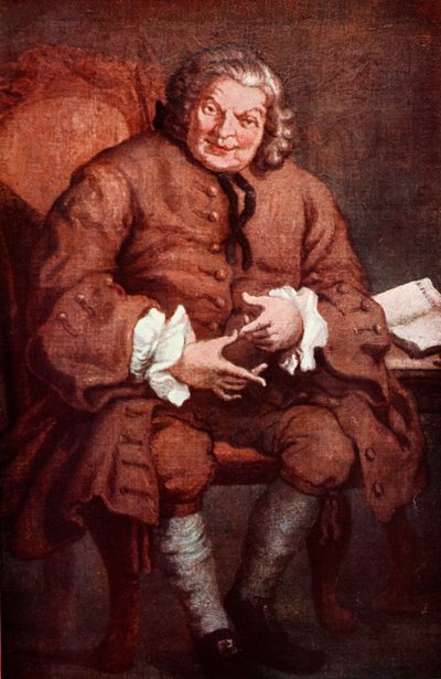 Retrato de Simon Fraser, Lord Lovat, ilustración de 