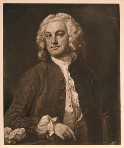 Retrato de un hombre, 1741 de William Hogarth