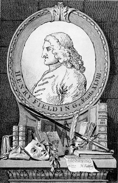 Retrato del novelista y dramaturgo Henry Fielding 1707-1754, 1762 de William Hogarth