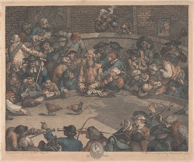 Royal Sport, Pit Ticket de William Hogarth