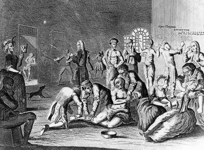 Escena en un manicomio, de A Rake