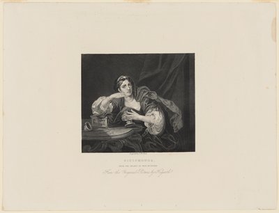 Sigismonda de William Hogarth