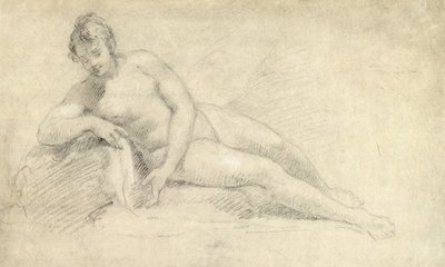 Estudio de un desnudo femenino de William Hogarth