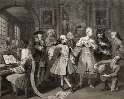 Rodeado de artistas y profesores, lámina II de 